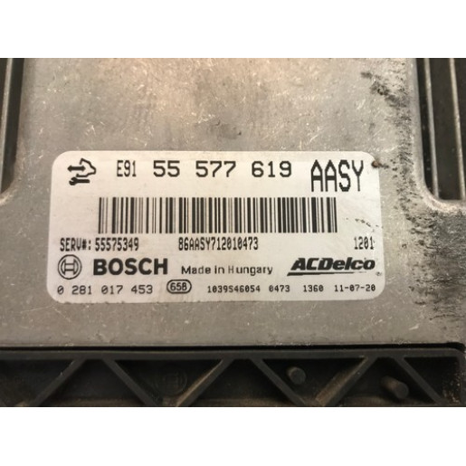 Блок управления двигателем (AASY) 2.0 cdti Opel Insignia 2008-2017 55577619